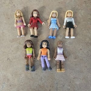 Mega Construx American Girl Mini Figures Set of 7